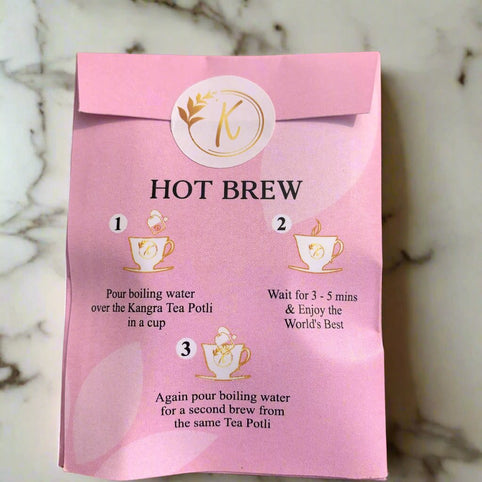 100% Hand-Sewn Premium Rose Green Tea Bags (BeauTEA Pack of 6 Reinfusible Potlis)